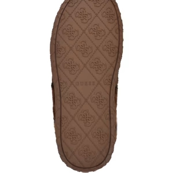 NEW Guess Womens United Quattro G Faux-Fur Booties Brown Size 7 - Picture 5 of 10
